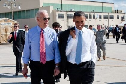 Joe Biden and Barack Obama