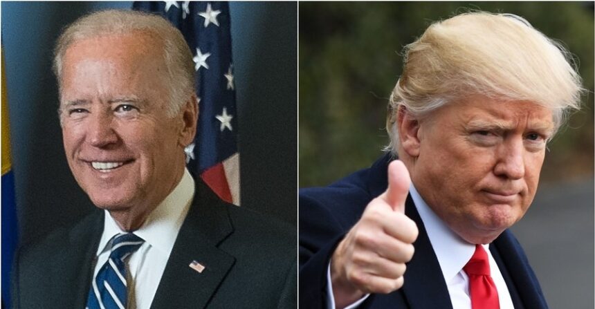Joe Biden and Donald Trump