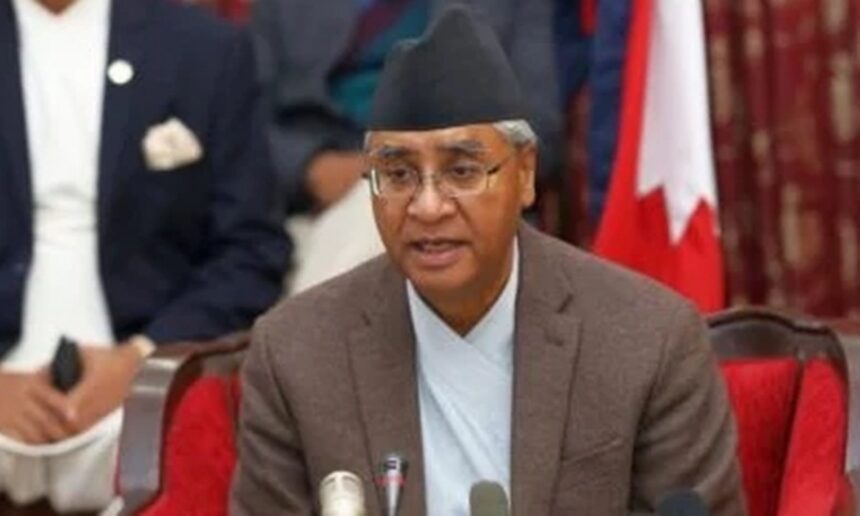 Nepal PM Deuba