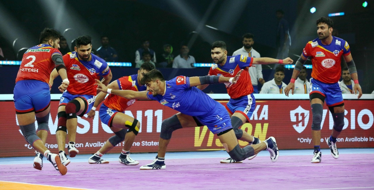 PKL 9 Haryana Steelers and U.P. Yoddhas play out thrilling contest to tie 36-36