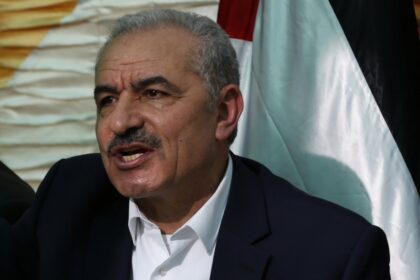 Palestinian Prime Minister Mohammed Ishtaye