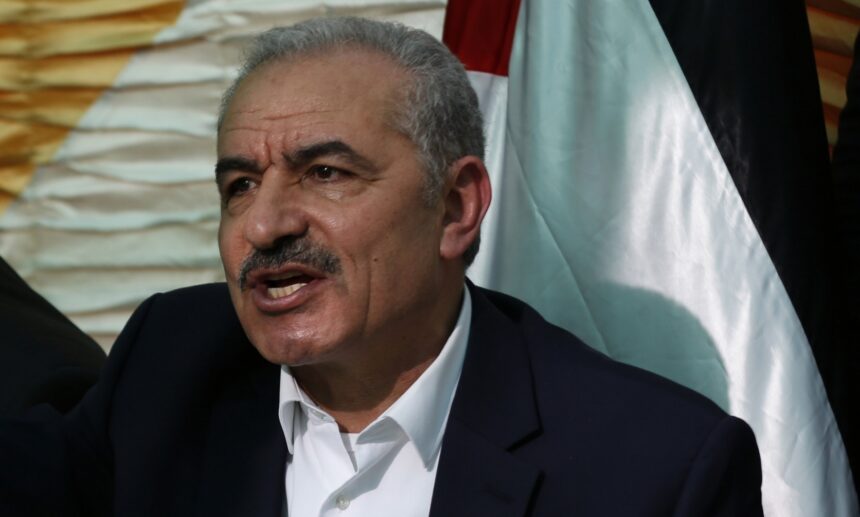 Palestinian Prime Minister Mohammed Ishtaye