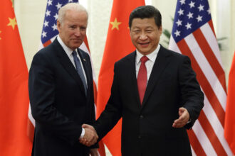 President Xi Jinping meets with US Vice President Joe Biden