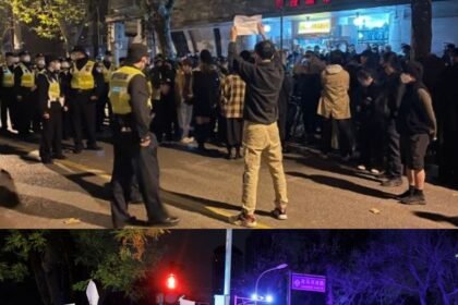 Protest in china