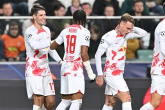 RB Leipzig smash Shakhtar to progress in Champions League