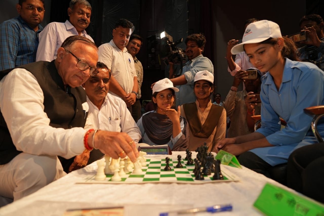 Raj school students will learn chess on every 3rd Saturday