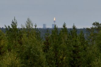 Russia burns large quantities of gas near Nord Stream 1 pipeline