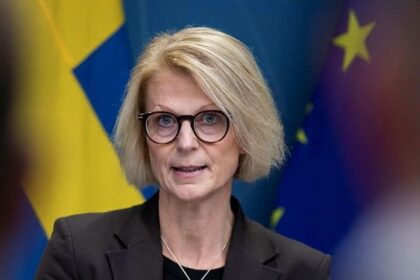 Swedish Finance Minister Elisabeth Svantesson