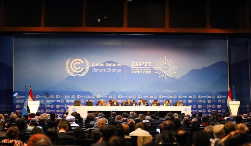 The 27th session of the Conference of Parties