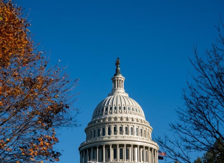 The U.S. Capitol building is seen in Washington