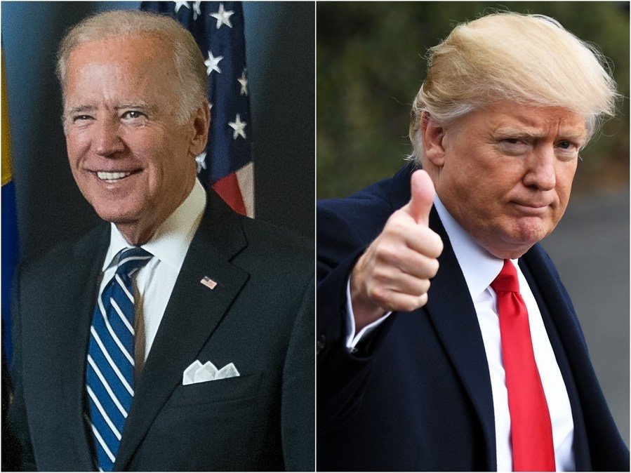 U.S President Joe Biden and Former U.S President Donald Trump