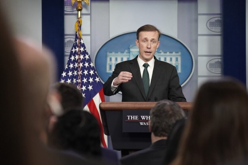 U.S. National Security Adviser Jake Sullivan