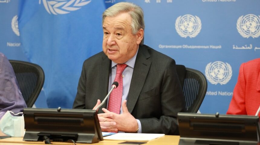 UN Secretary-General Antonio Guterres