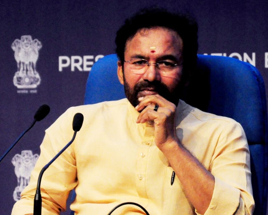 Union Minister G. Kishan Reddy