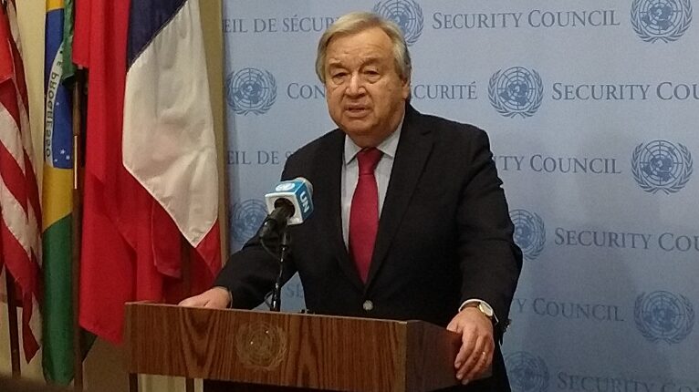 United Nations Secretary-General Antonio Guterres