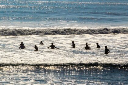Beach in Aurora Province, the Philippines
