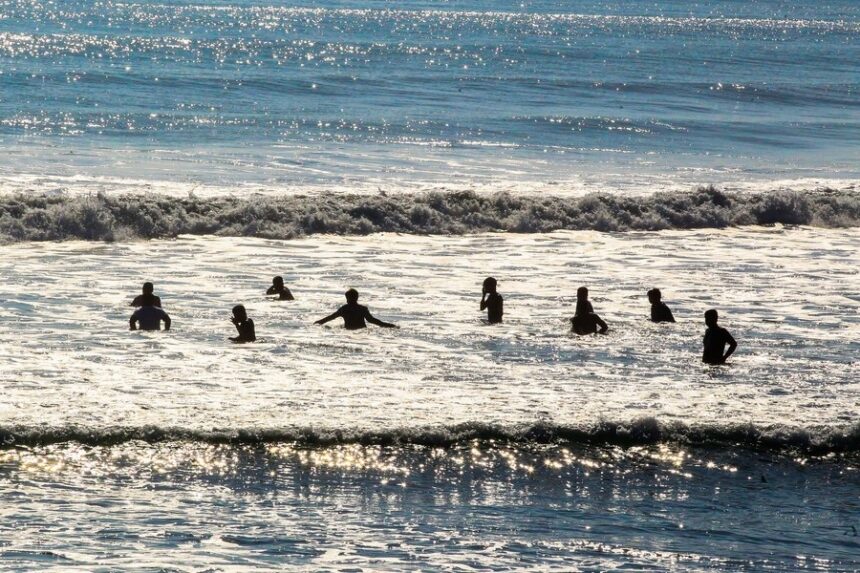 Beach in Aurora Province, the Philippines