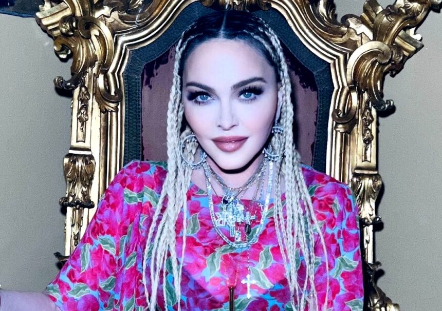 Queen of pop Madonna