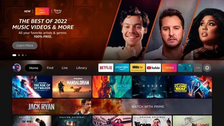 Amazon adds free music videos to Fire TV in US