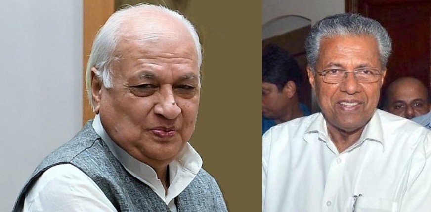 Arif Mohammed Khan and Pinarayi Vijayan