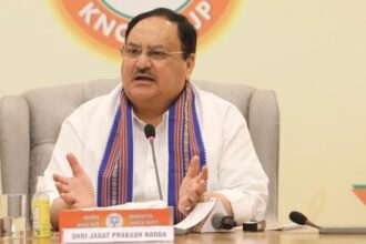 BJP National President J.P. Nadda