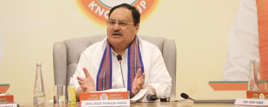 BJP National President J.P. Nadda