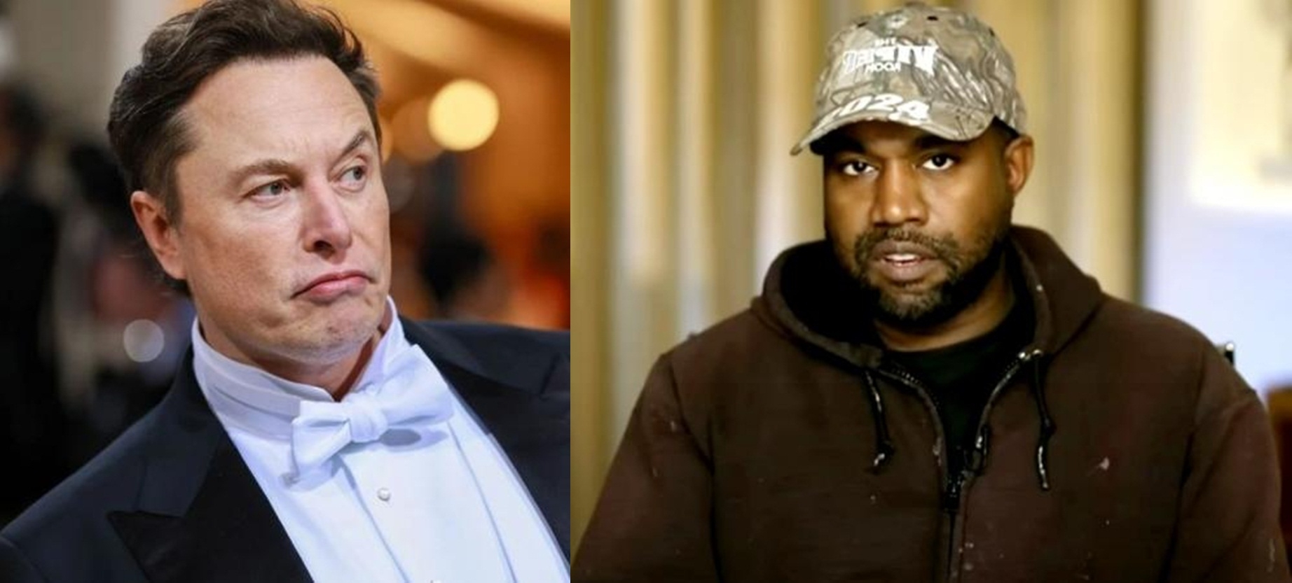 Elon Musk and Kanye West
