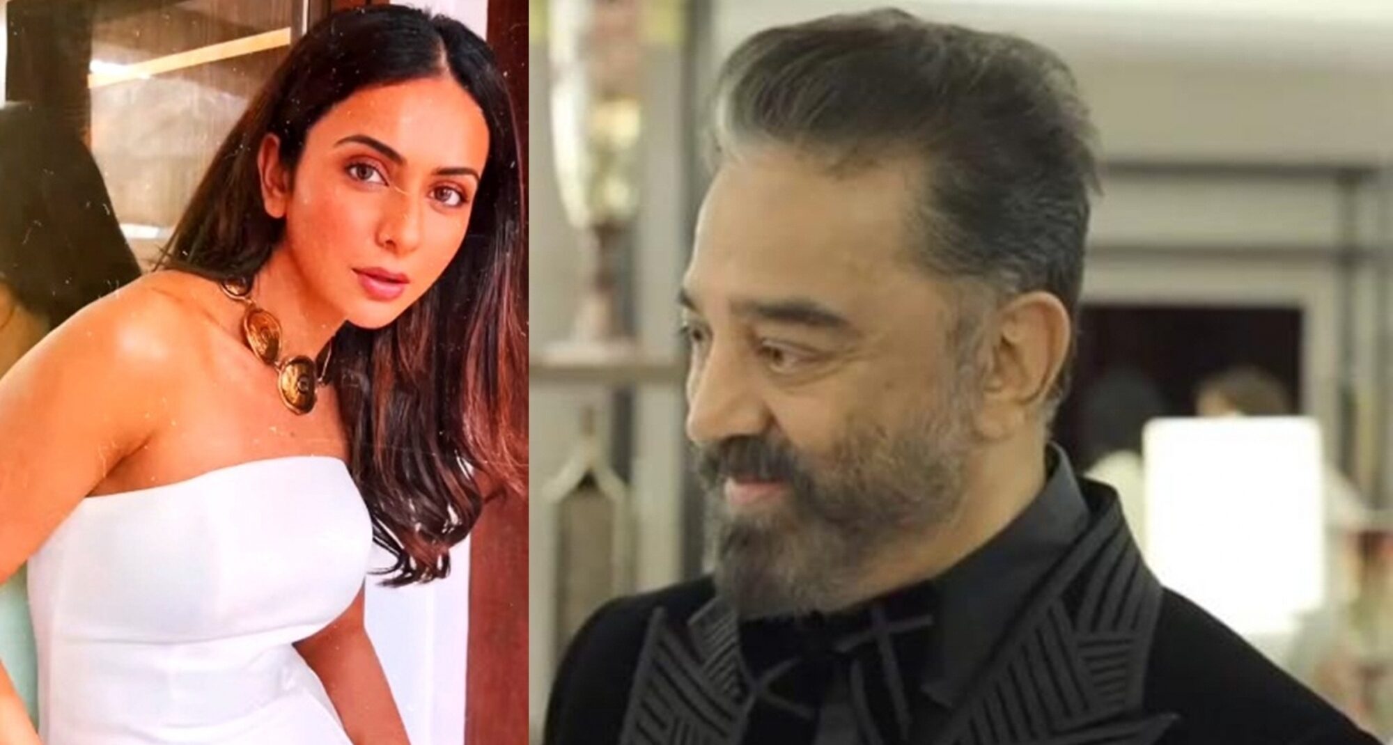 Kamal Haasan and Rakul Preet Singh