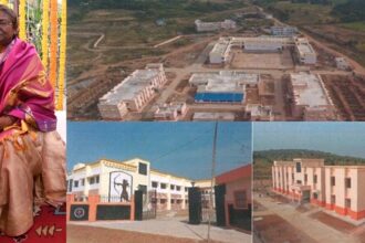 President inaugurates two model residential schools for tribals