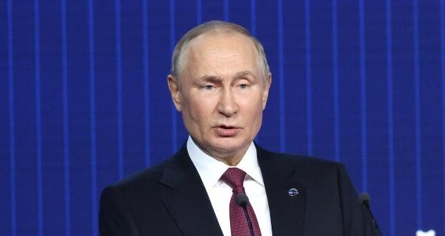 Russian President Vladimir Putin