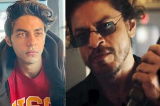 Shah Rukh Khan and Aaryan Khan