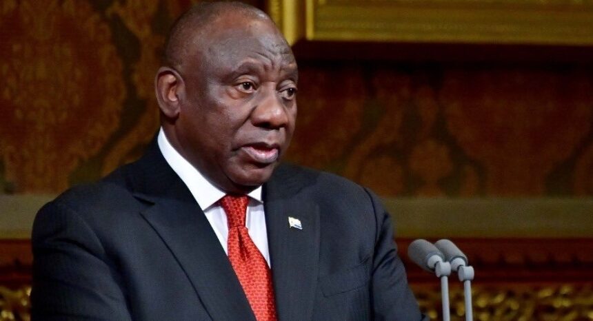 South African President Cyril Ramaphosa