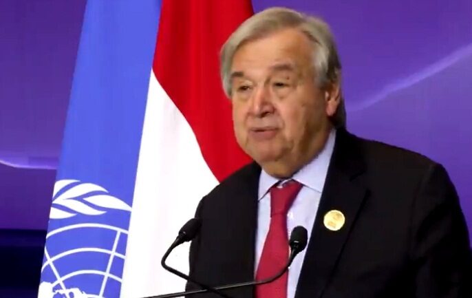 UN Secretary-General Antonio Guterres