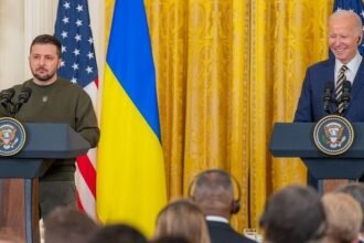 US President Joe Biden, Ukrainian President Volodymyr Zelensky