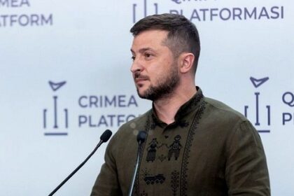 Ukraine President Volodymyr Zelensky