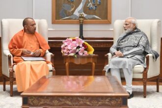 Uttar Pradesh CM Yogi Adityanath called on PM Narendra Modi