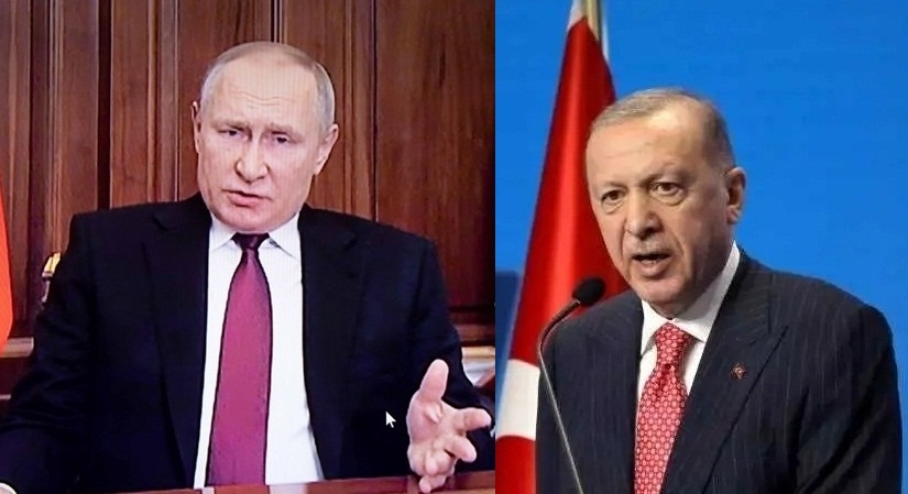 Vladimir Putin and Recep Tayyip Erdogan