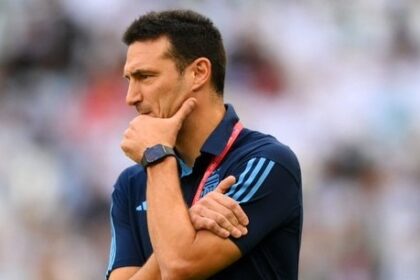Argentina manager Lionel Scaloni
