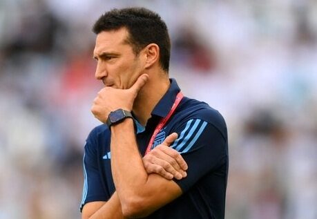 Argentina manager Lionel Scaloni