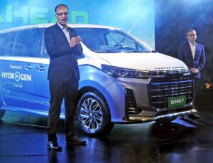 MG Motors launches Euniq 7 hydrogen fuel car