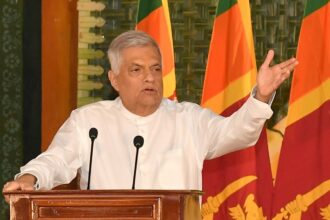 Sri Lanka President Ranil Wickremesinghe