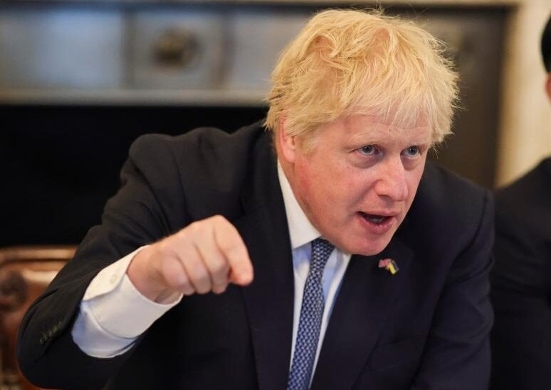 Former UK Prime Minister Boris Johnson