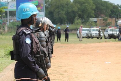 UN Peacekeepers in Juba, South Sudan