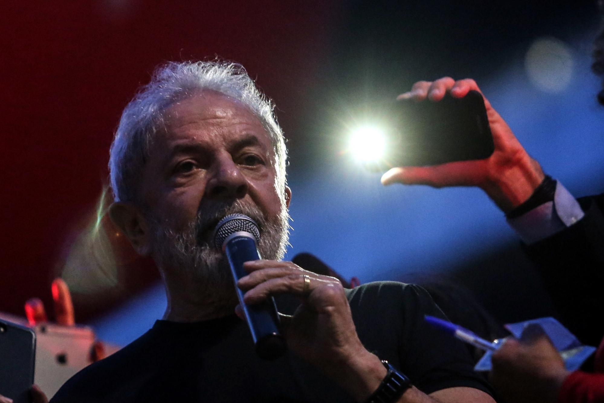 Brazil's ex-president Luiz Inacio