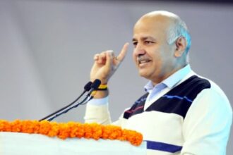 Delhi's Deputy Chief Minister Manish Sisodia