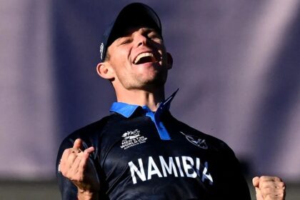 Namibia captain Gerhard Erasmus
