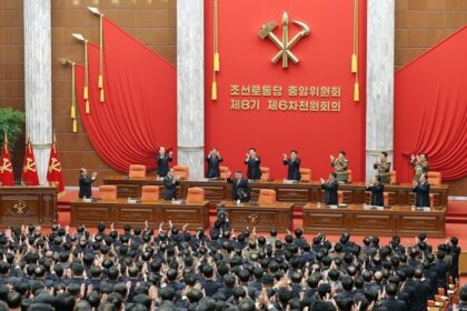 The North holding a plenary meeting of the ruling Workers