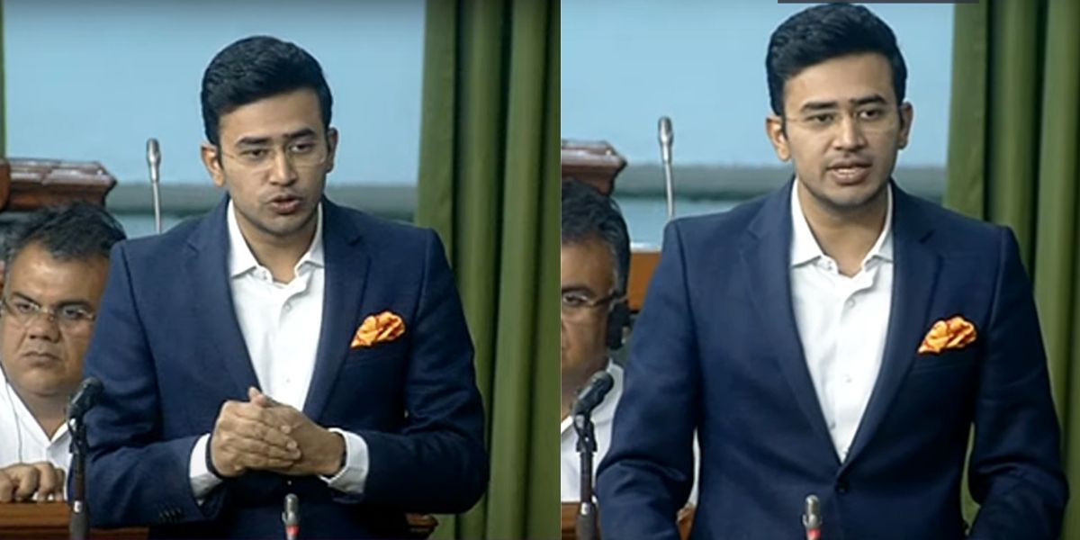 BJP MP Tejasvi Surya