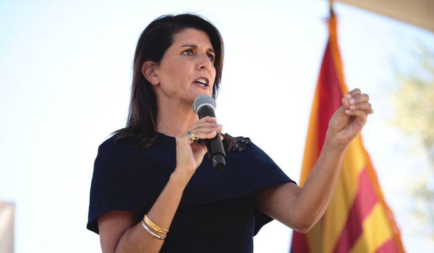 Indian-American Republican leader Nikki Haley