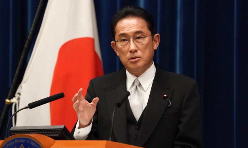 Japan's Prime Minister Fumio Kishida